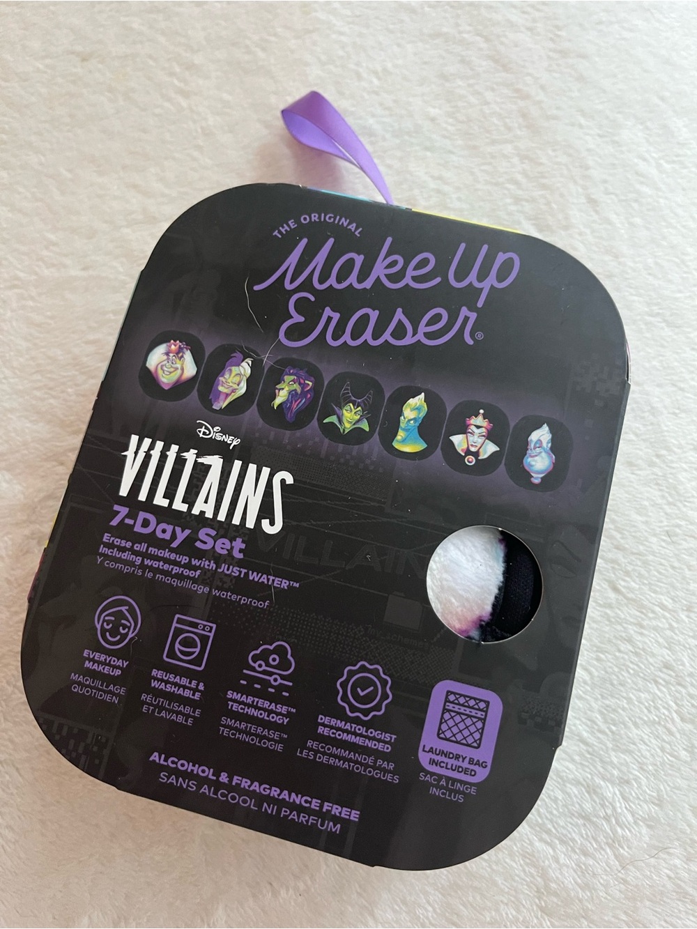 MakeUp Eraser Disney Villains 7-Day Set - Black & Purple